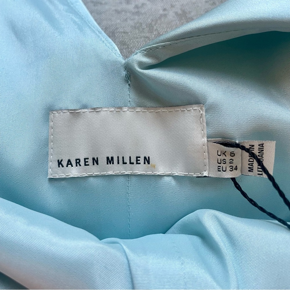 Karen Millen Pale Blue Cocktail Dress - Picture 5 of 6